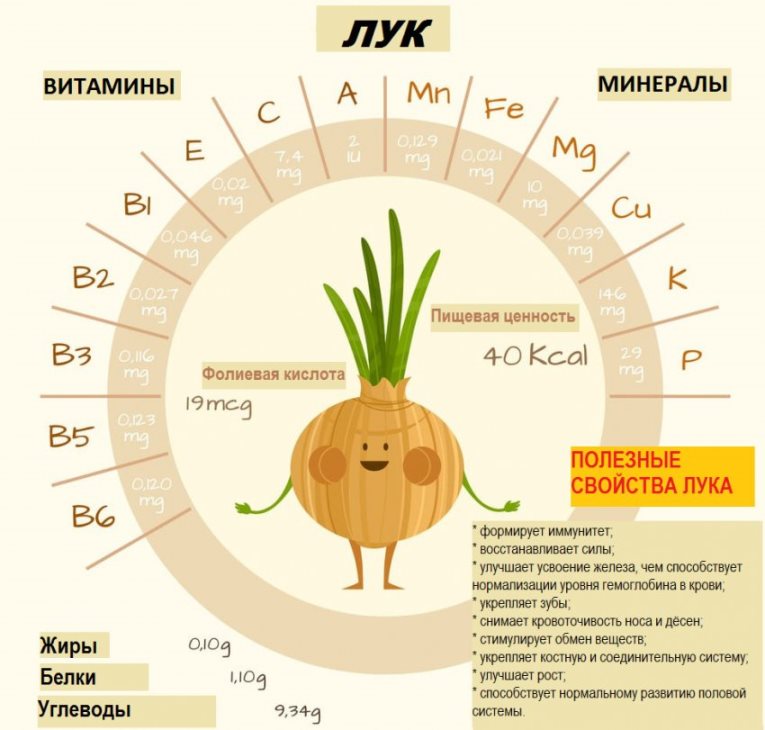 Количество витаминов в супе